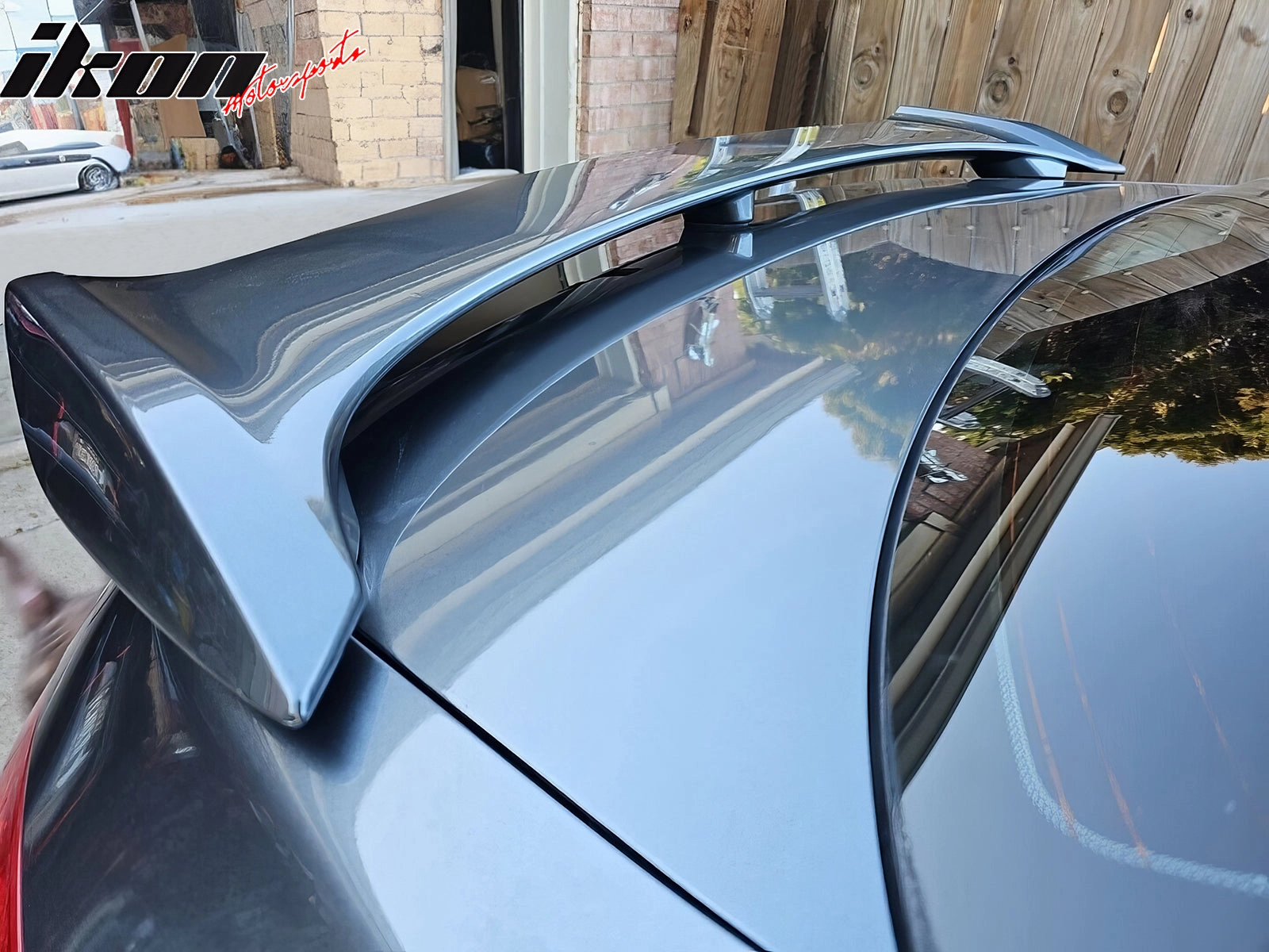 2006-2011 Honda Civic Coupe Trunk Spoiler w/ 3rd Brake LED Light  ABS