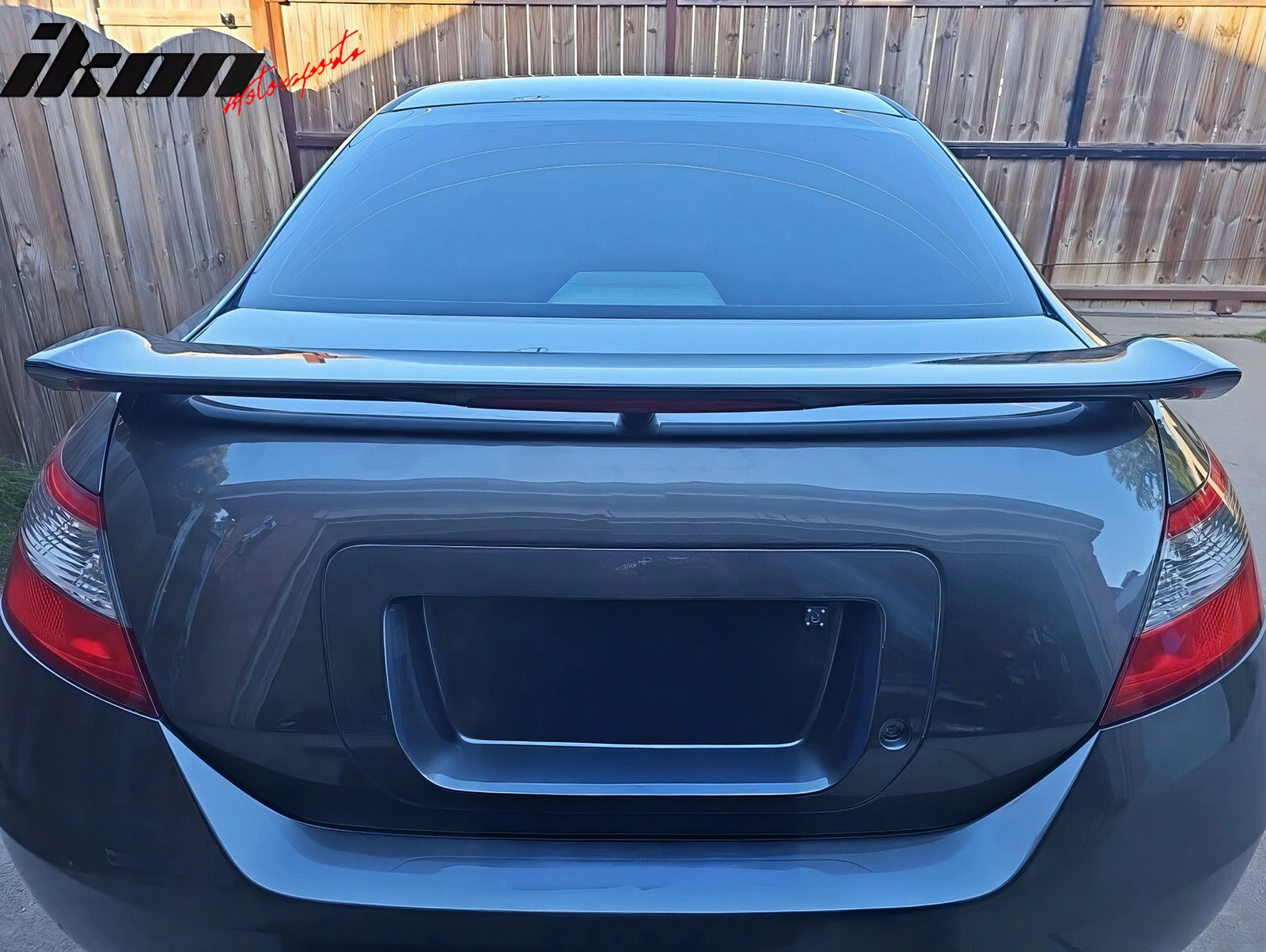 2006-2011 Honda Civic Coupe Trunk Spoiler w/ 3rd Brake LED Light  ABS