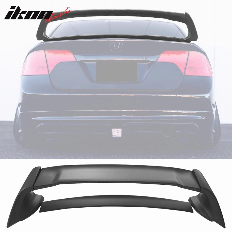 2006-2011 Honda Civic Rear Spoiler Wing Mugen Style ABS