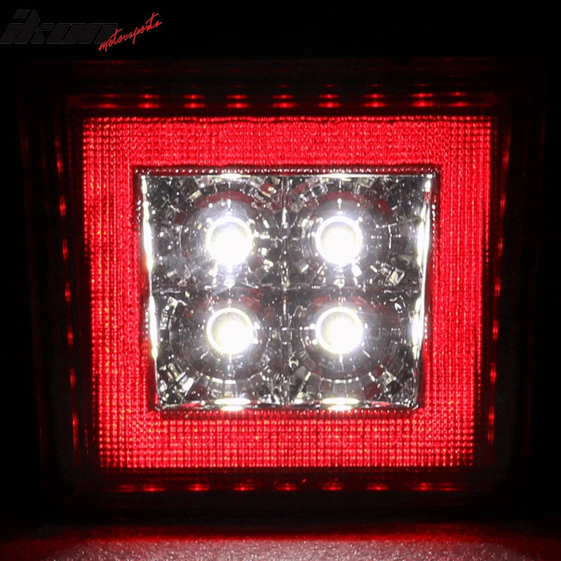 2006-2011 Honda Civic Sedan Rear Lip Spoiler PP LED 3RD Brake Lamp