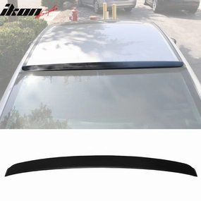 2006-2015 Honda Civic Sedan 4-Door Unpainted Black Roof Spoiler ABS