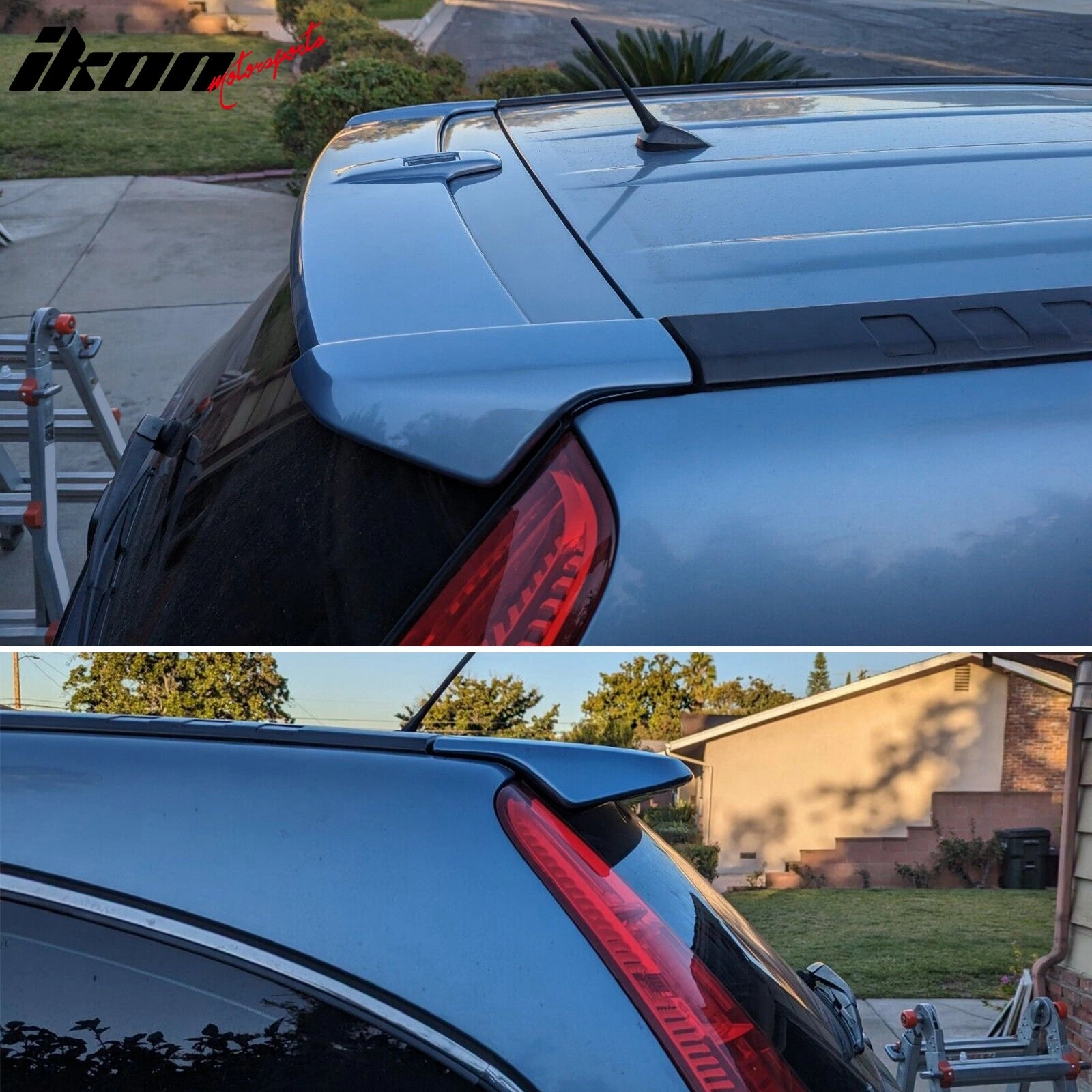 2007-2011 Honda CR-V CRV OE Style Painted #B538M Blue Roof Spoiler ABS