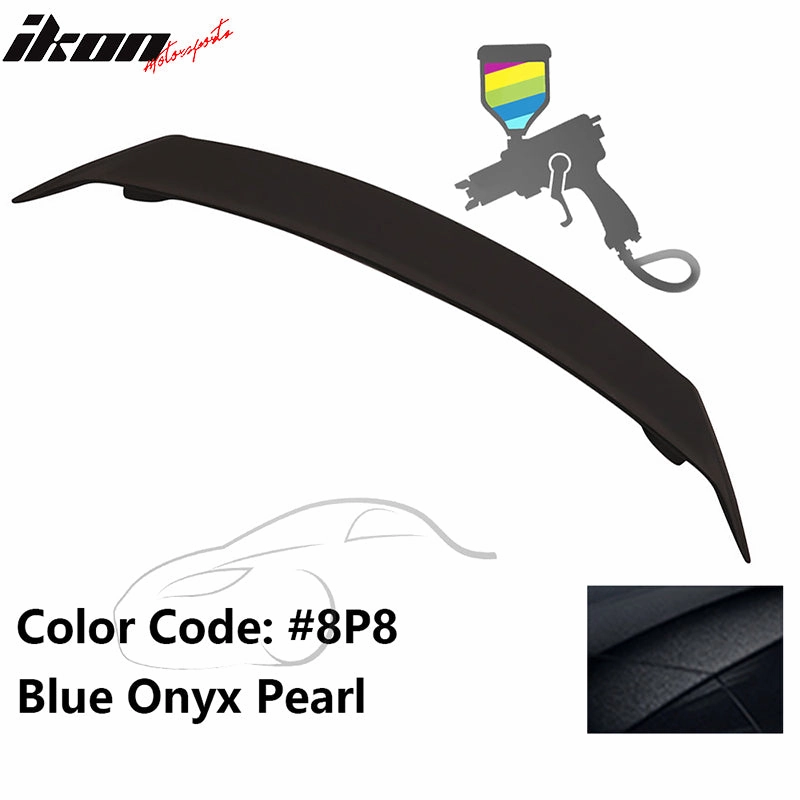 2007-2011 Toyota Camry JDM Style LED Rear Trunk Lip Wing Spoiler ABS
