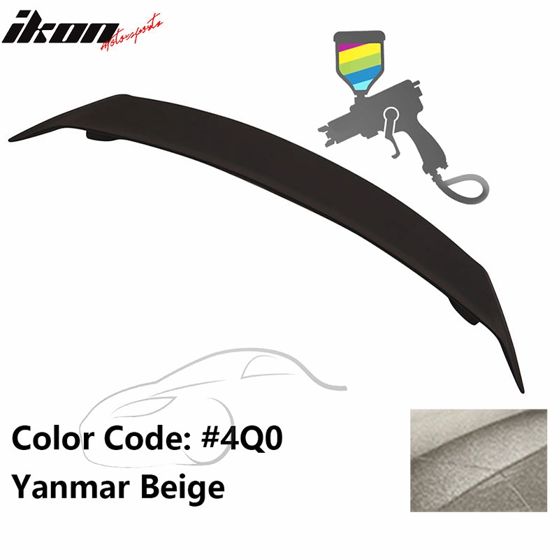 2007-2011 Toyota Camry JDM Style LED Rear Trunk Lip Wing Spoiler ABS