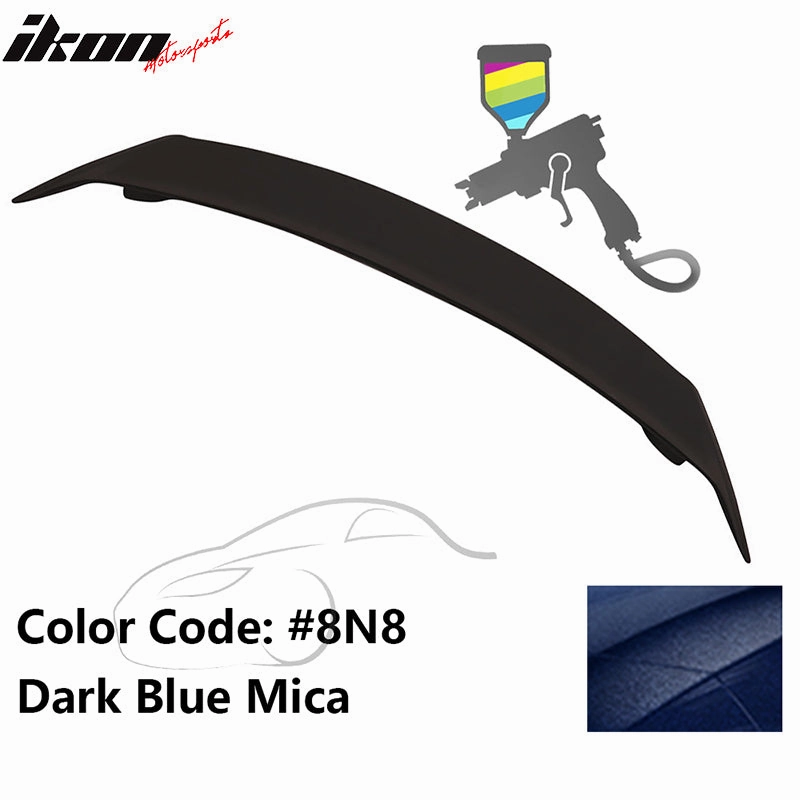 2007-2011 Toyota Camry JDM Style LED Rear Trunk Lip Wing Spoiler ABS