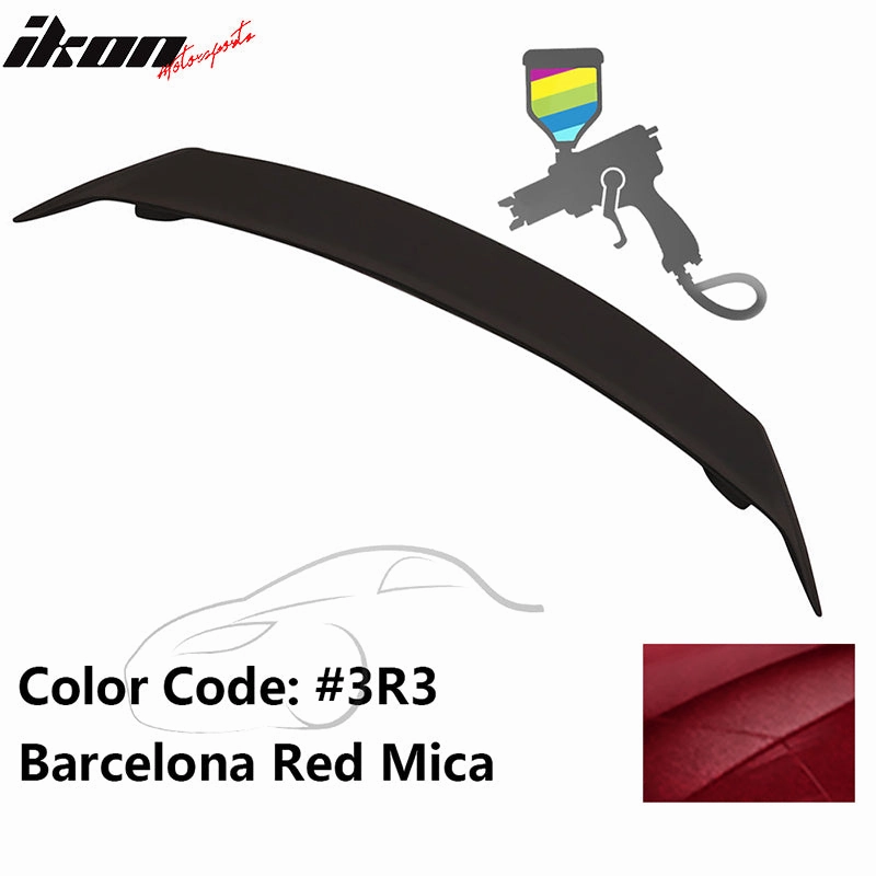2007-2011 Toyota Camry JDM Style LED Rear Trunk Lip Wing Spoiler ABS