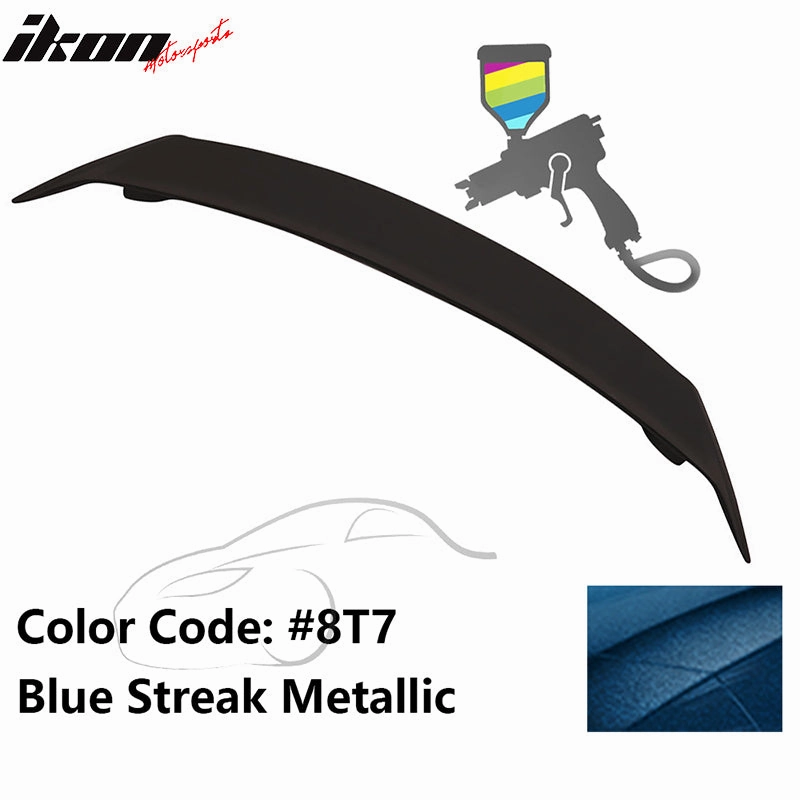 2007-2011 Toyota Camry JDM Style LED Rear Trunk Lip Wing Spoiler ABS