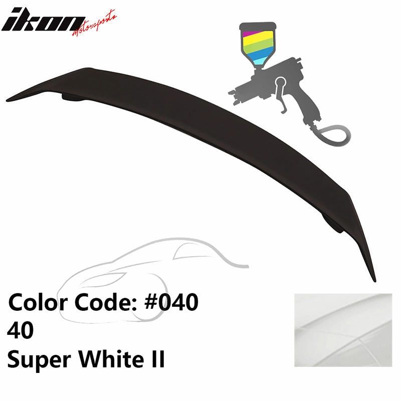 2007-2011 Toyota Camry JDM Style LED Rear Trunk Lip Wing Spoiler ABS