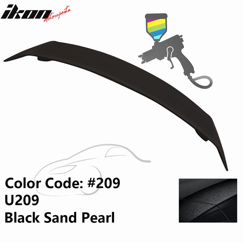 2007-2011 Toyota Camry JDM Style LED Rear Trunk Lip Wing Spoiler ABS