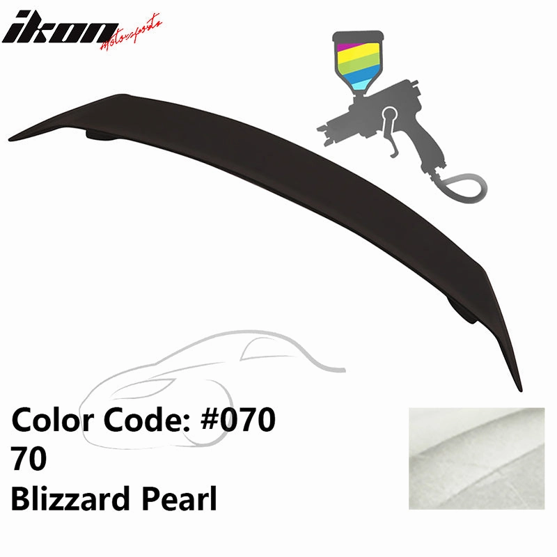 2007-2011 Toyota Camry JDM Style LED Rear Trunk Lip Wing Spoiler ABS