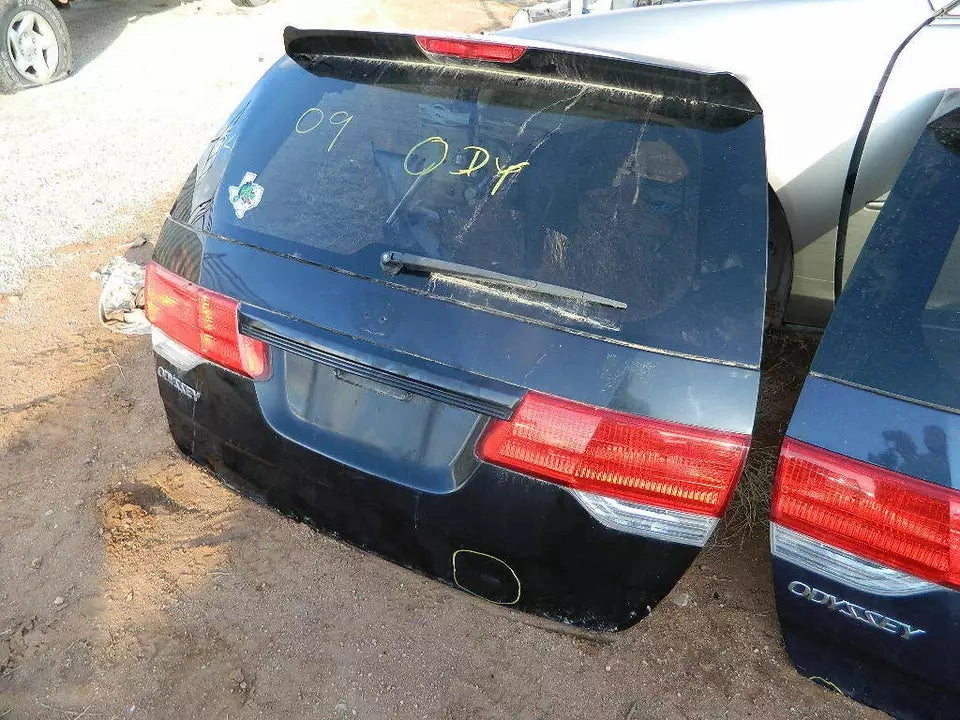 2008-2010 HONDA ODYSSEY TAILGATE TAIL GATE TRUNK LID HATCH W/CAMERA - B92P BLACK