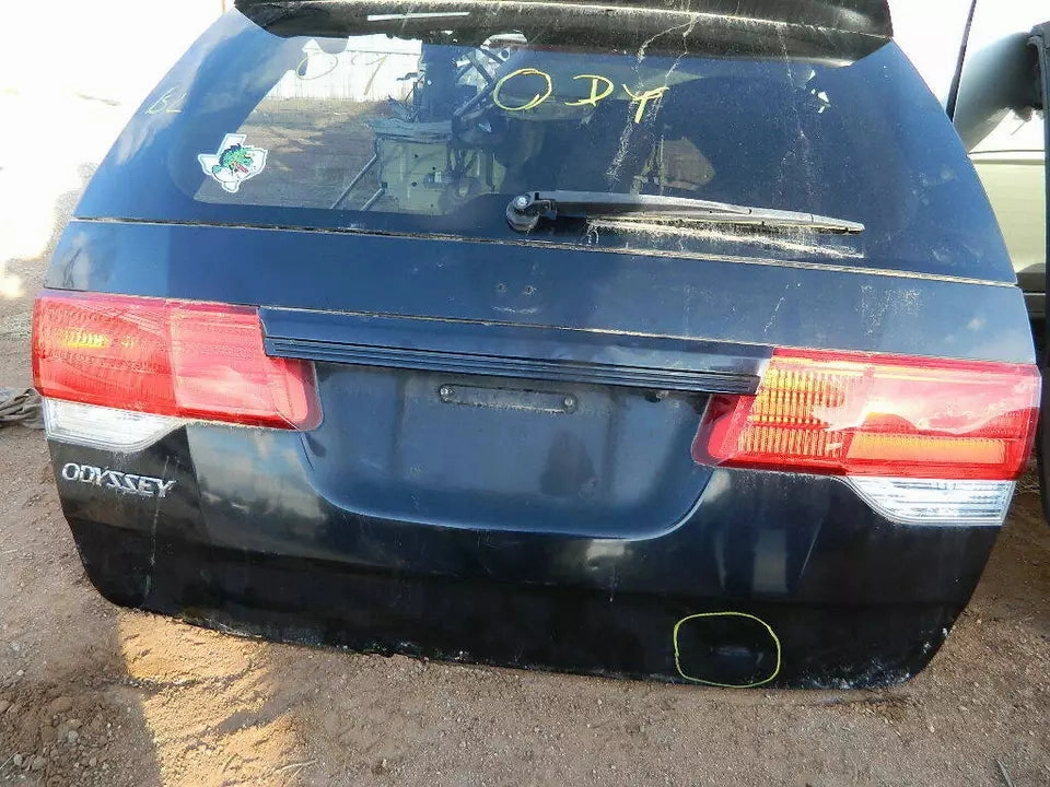 2008-2010 HONDA ODYSSEY TAILGATE TAIL GATE TRUNK LID HATCH W/CAMERA - B92P BLACK