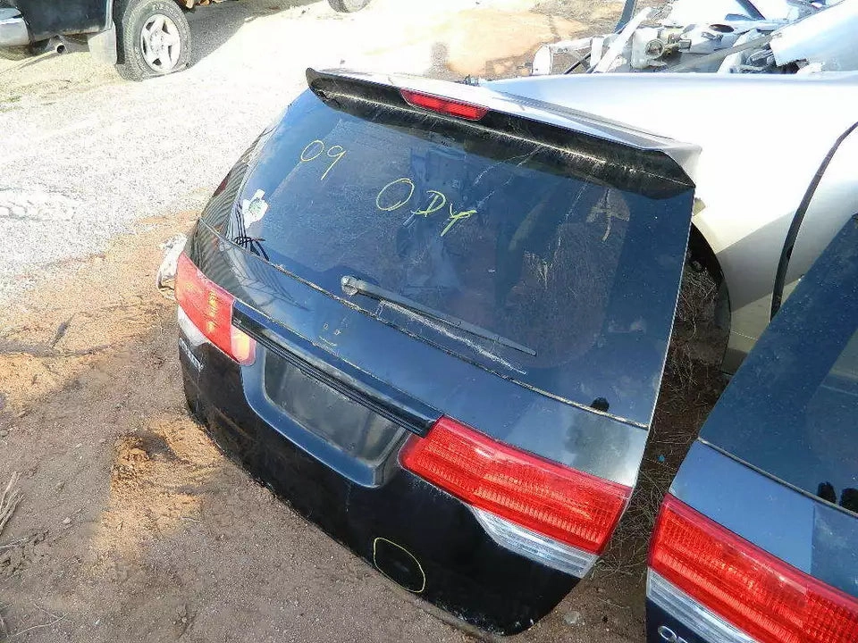 2008-2010 HONDA ODYSSEY TAILGATE TAIL GATE TRUNK LID HATCH W/CAMERA - B92P BLACK