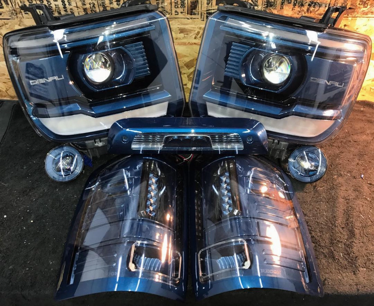2014-2019 GMC Sierra Denali 2500/3500 HD OEM Custom Headlights