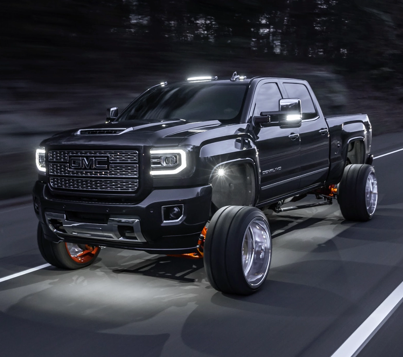 2015-2019 GMC/Chevrolet Sierra/Silverado 2500/3500 Custom LED Strip Style Cab Lights