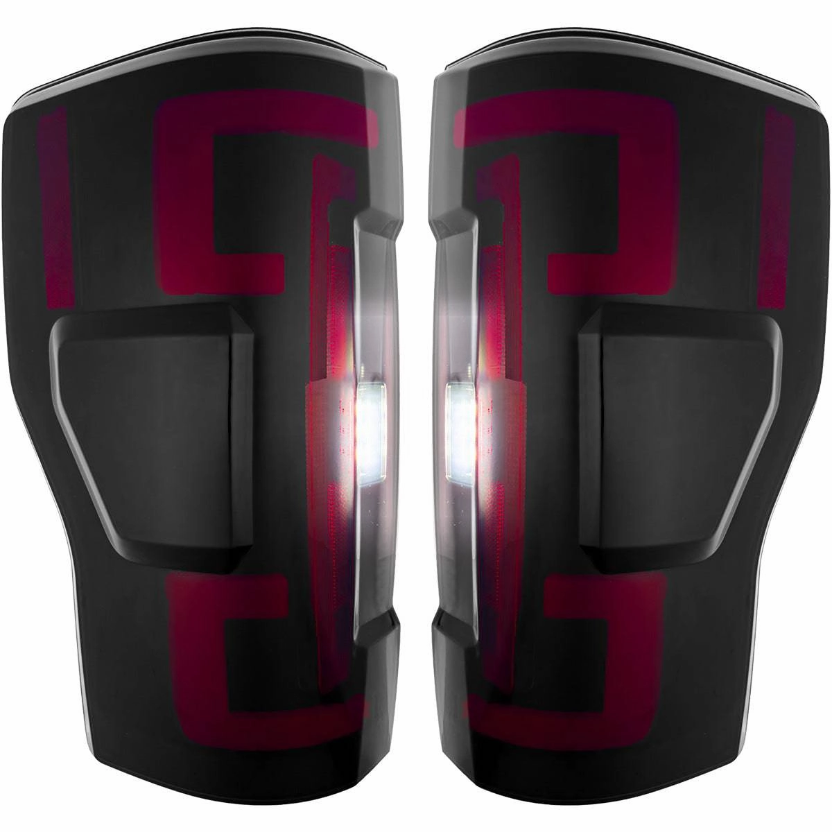2017-2019 Ford SuperDuty 17-19 Smoked OLED Taillights  (Replaces OEM LED Tail Lights)