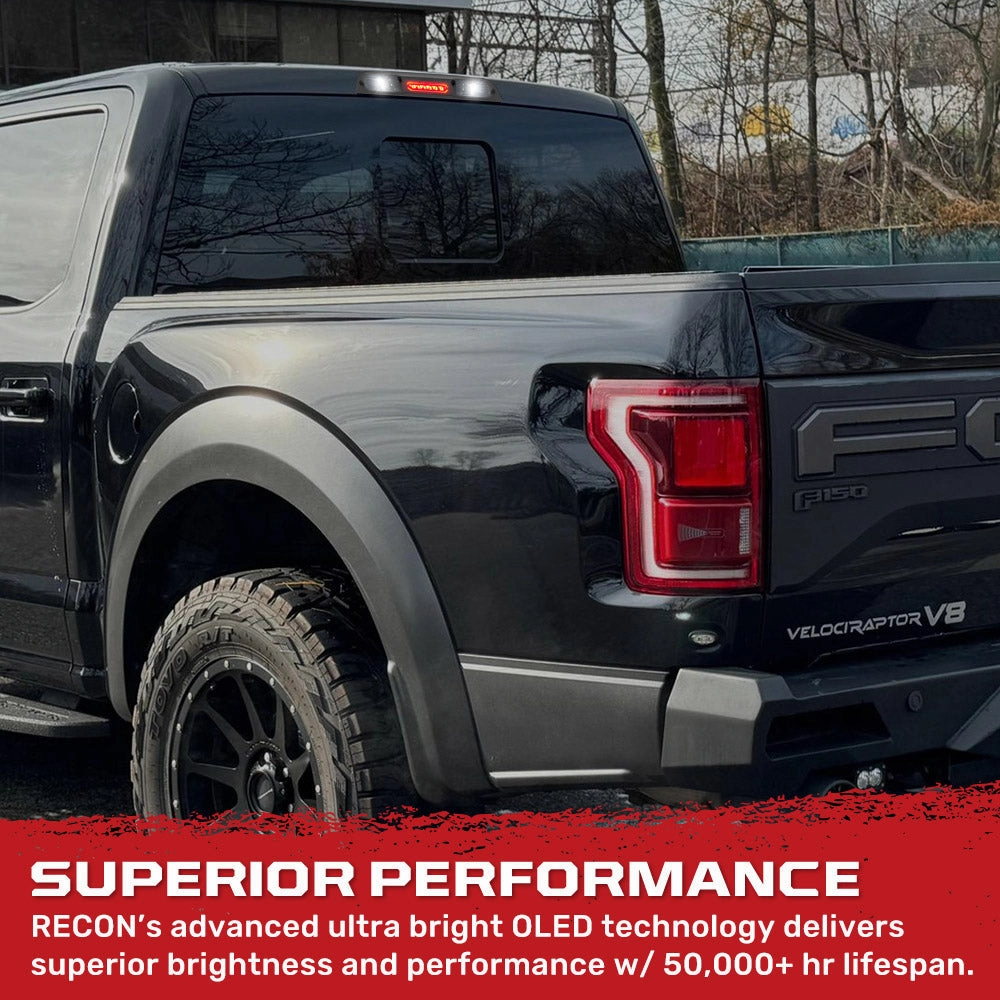 2017-2020 Ford Raptor RECON Smoked LED Third Brake