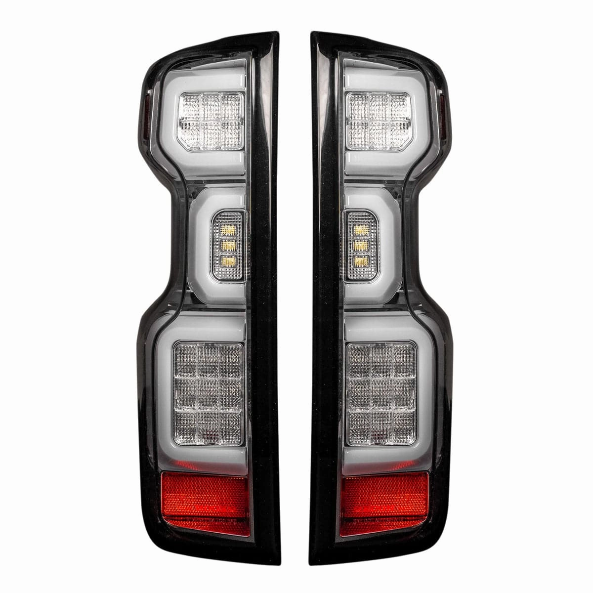 2019-2023 Chevrolet Silverado 1500 RECON Clear Lens OLED Tail Lights (Replaces OEM LED Tail Lights ONLY)