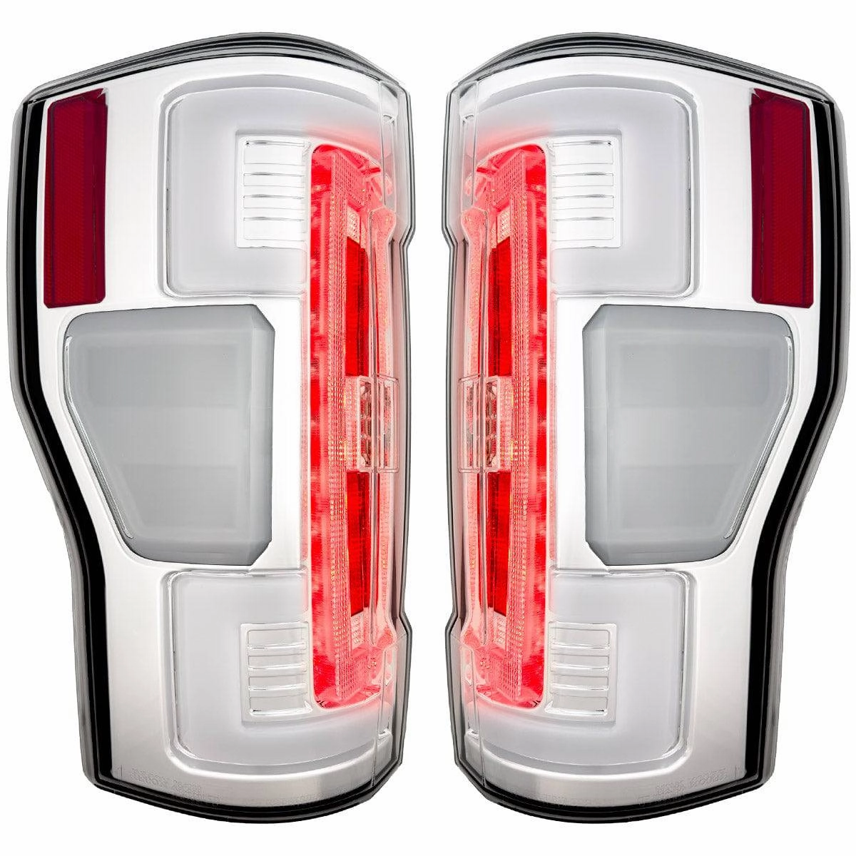 2020-2022 Ford SuperDuty RECON Clear Lens (Paintable) OLED Tail Lights (Replaces OEM LED)
