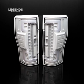 2020-2022 Ford SuperDuty RECON Clear Lens (Paintable) OLED Tail Lights (Replaces OEM LED)