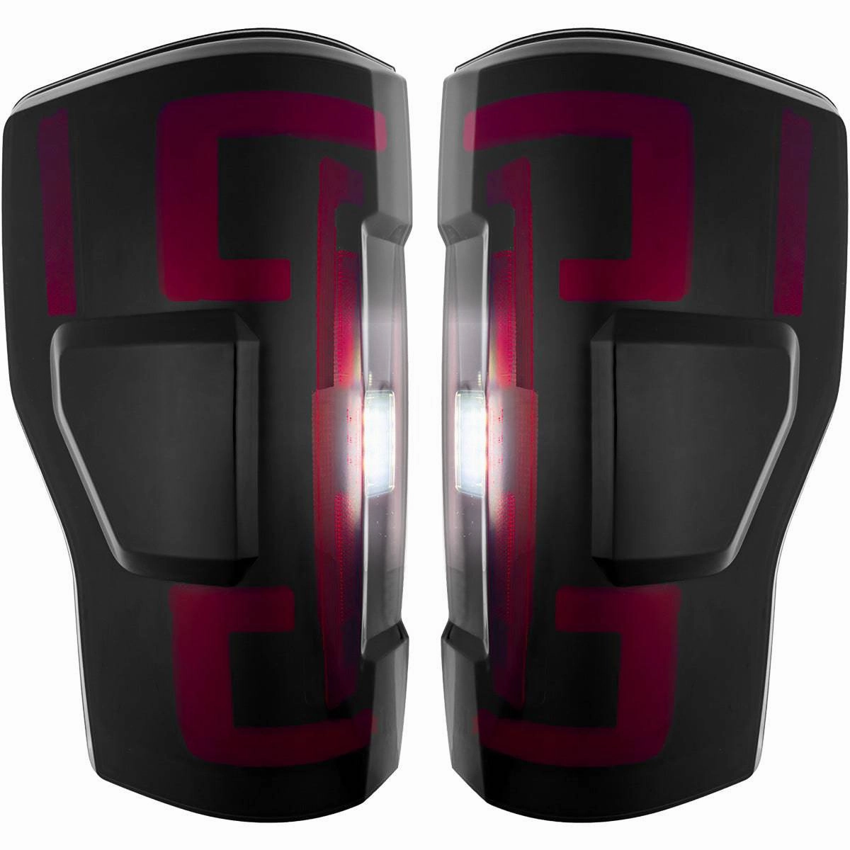 2020-2022 Ford SuperDuty RECON Smoked OLED Tail Lights (Replaces OEM LED)