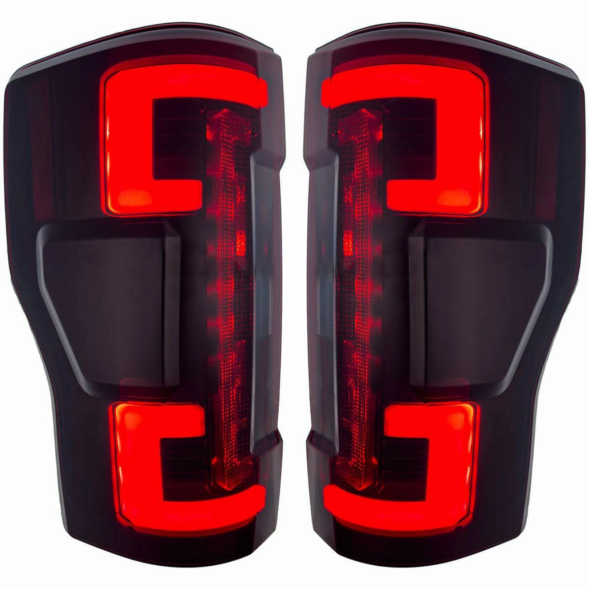 2020-2022 Ford SuperDuty RECON Smoked OLED Tail Lights (Replaces OEM LED)