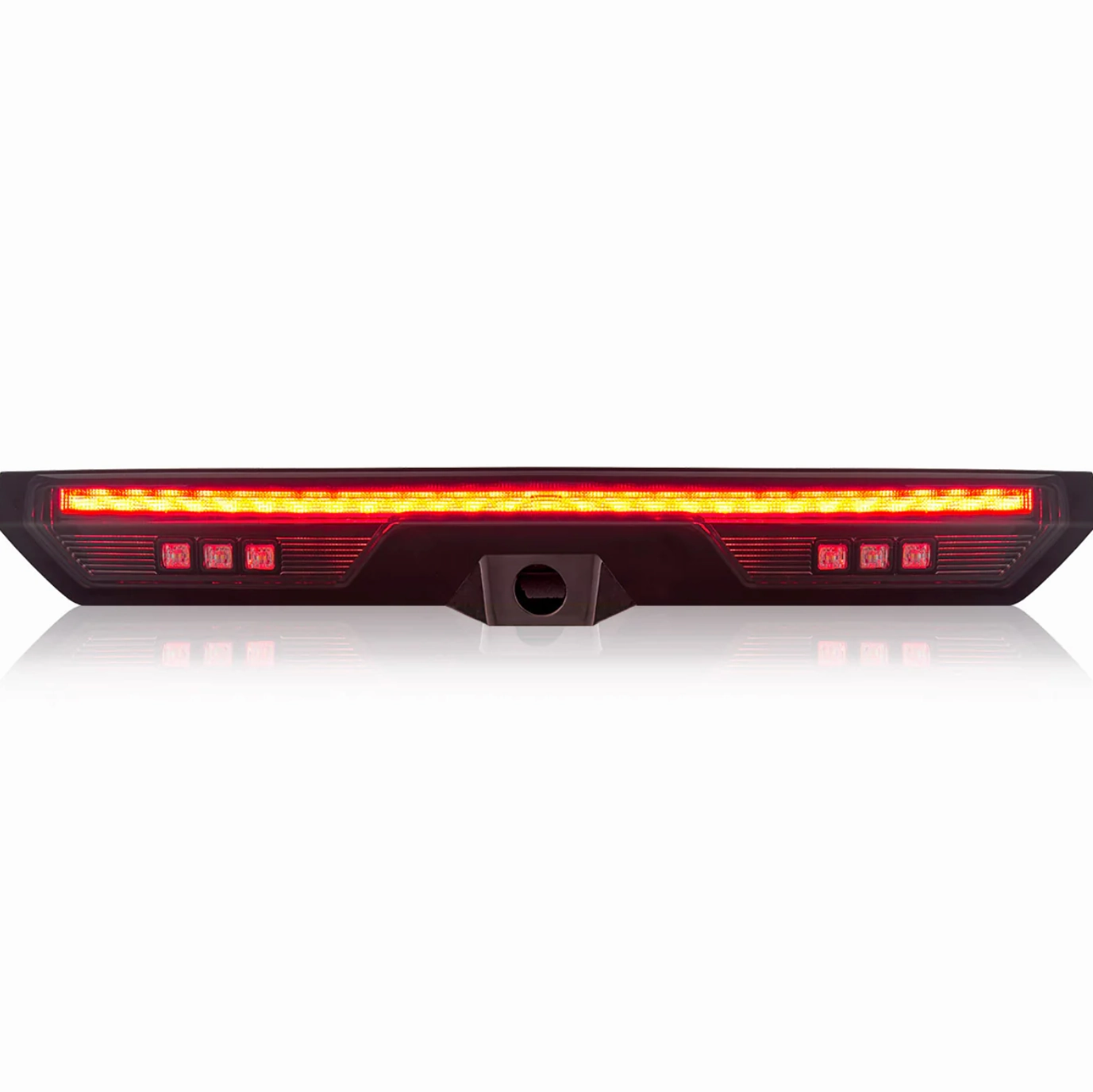 2020-2024 GMC/Chevrolet 1500/2500/3500 Smoked LED Third Brake (For Models WITH 1 Cargo Bed Camera)
