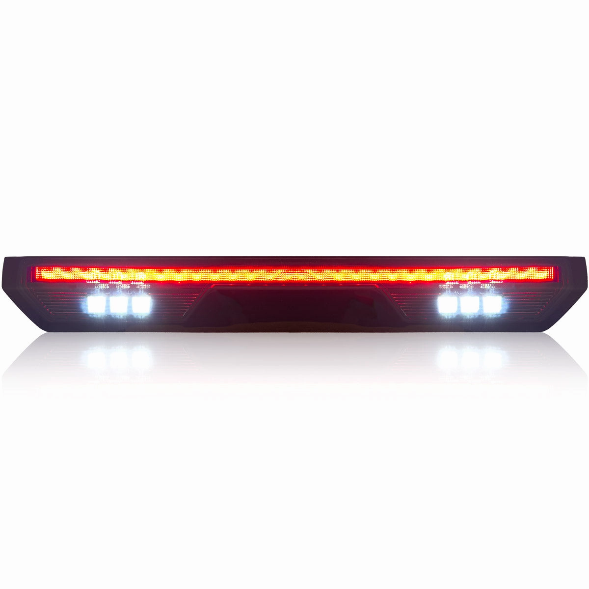 2020-2024 GMC/Chevrolet 1500/2500/3500 Smoked LED Third Brake Light (For Models WITHOUT Cargo Bed Camera)