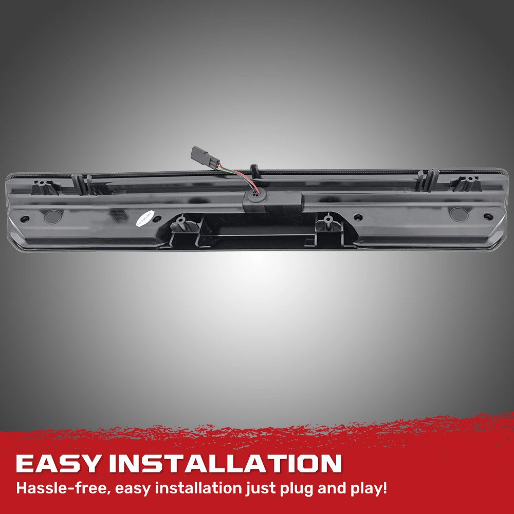 2020-2024 GMC/Chevrolet 1500/2500/3500 Smoked LED Third Brake Light (For Models WITHOUT Cargo Bed Camera)