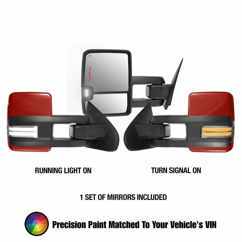 2023-2024 Chevy Colorado / GMC Canyon Tow Mirrors (Style 2)