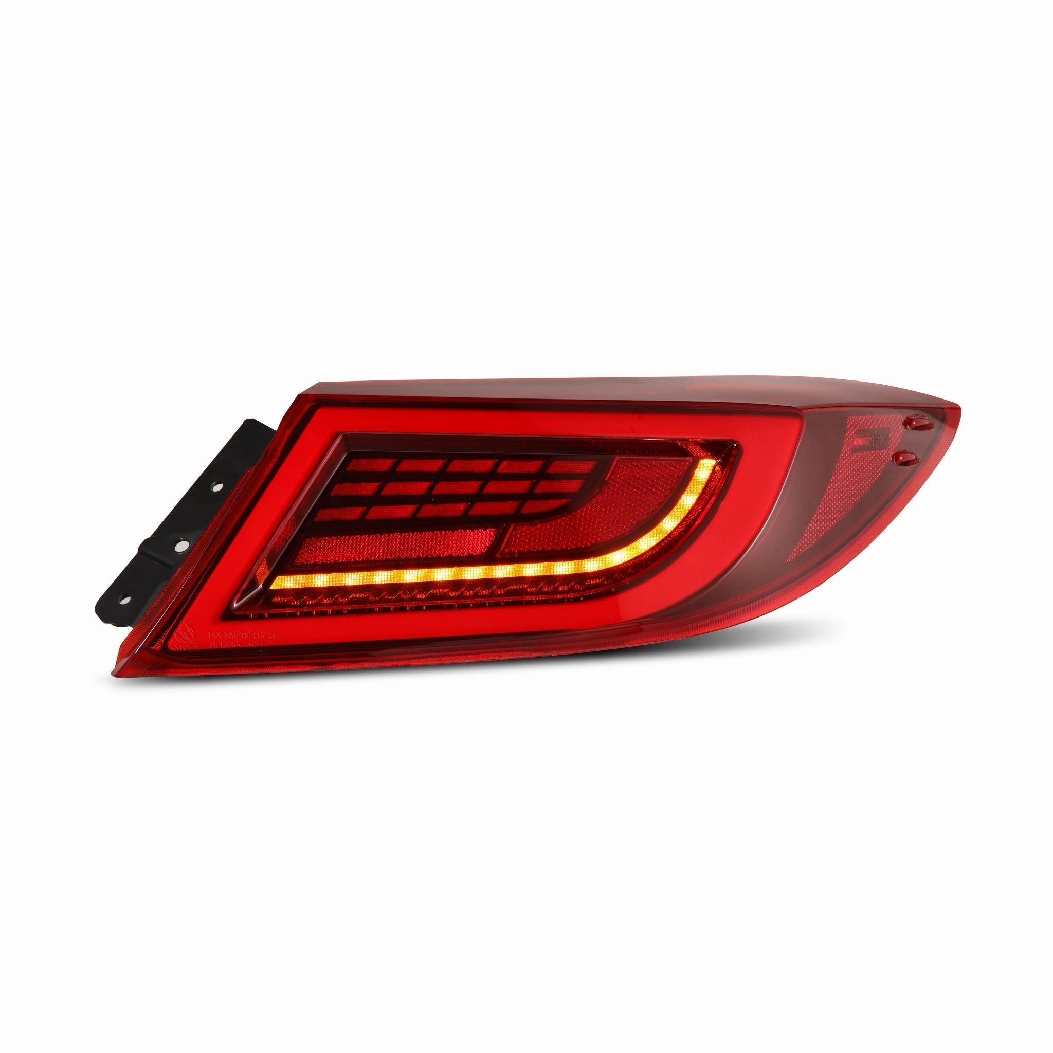 21-24 Toyota GR86/Subaru BRZ LUXX-Series LED Tail Lights Vivid Red
