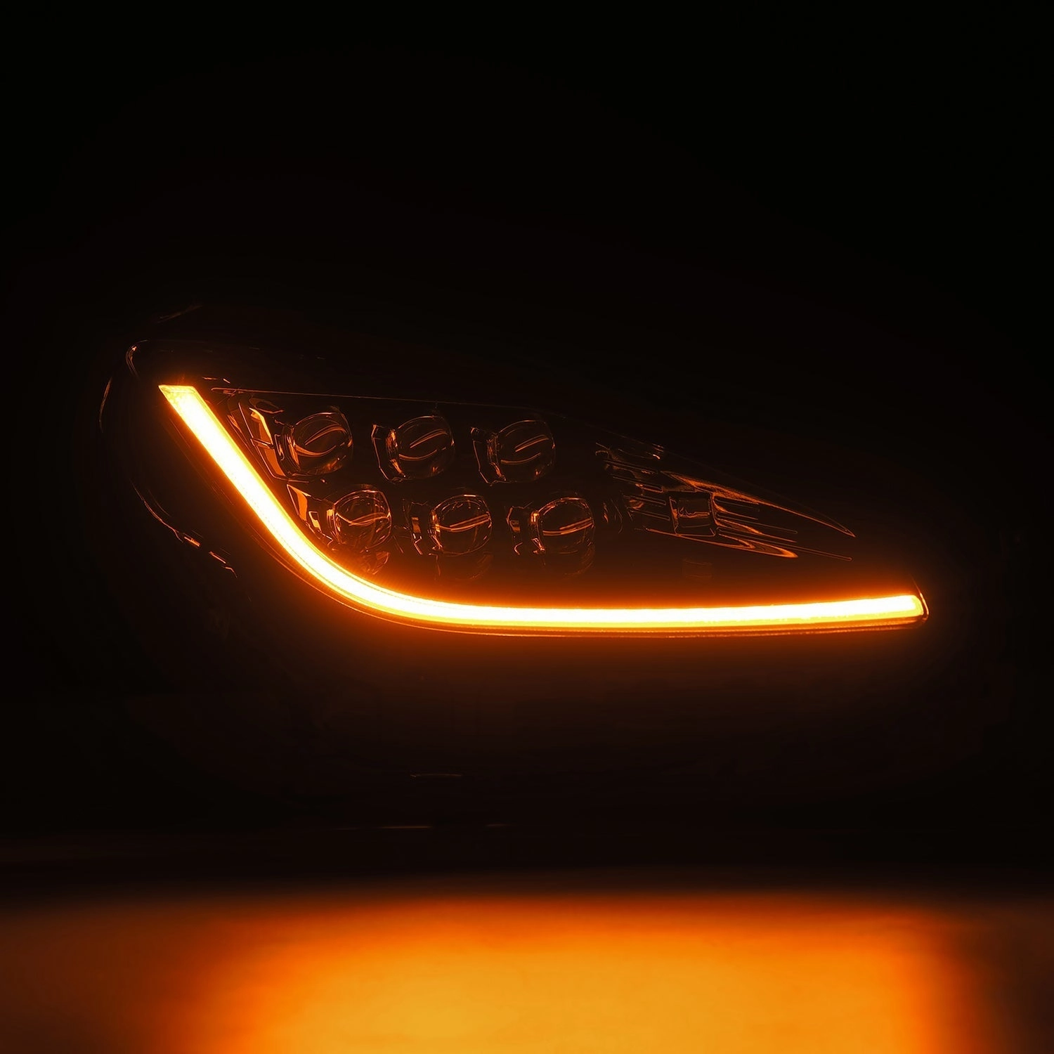 21-24 Toyota GR86/Subaru BRZ NOVA-Series LED Projector Headlights Alpha-Black