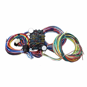21 Circuit Wiring Harness Street Universal Wire Door Locks Radio Power Windows