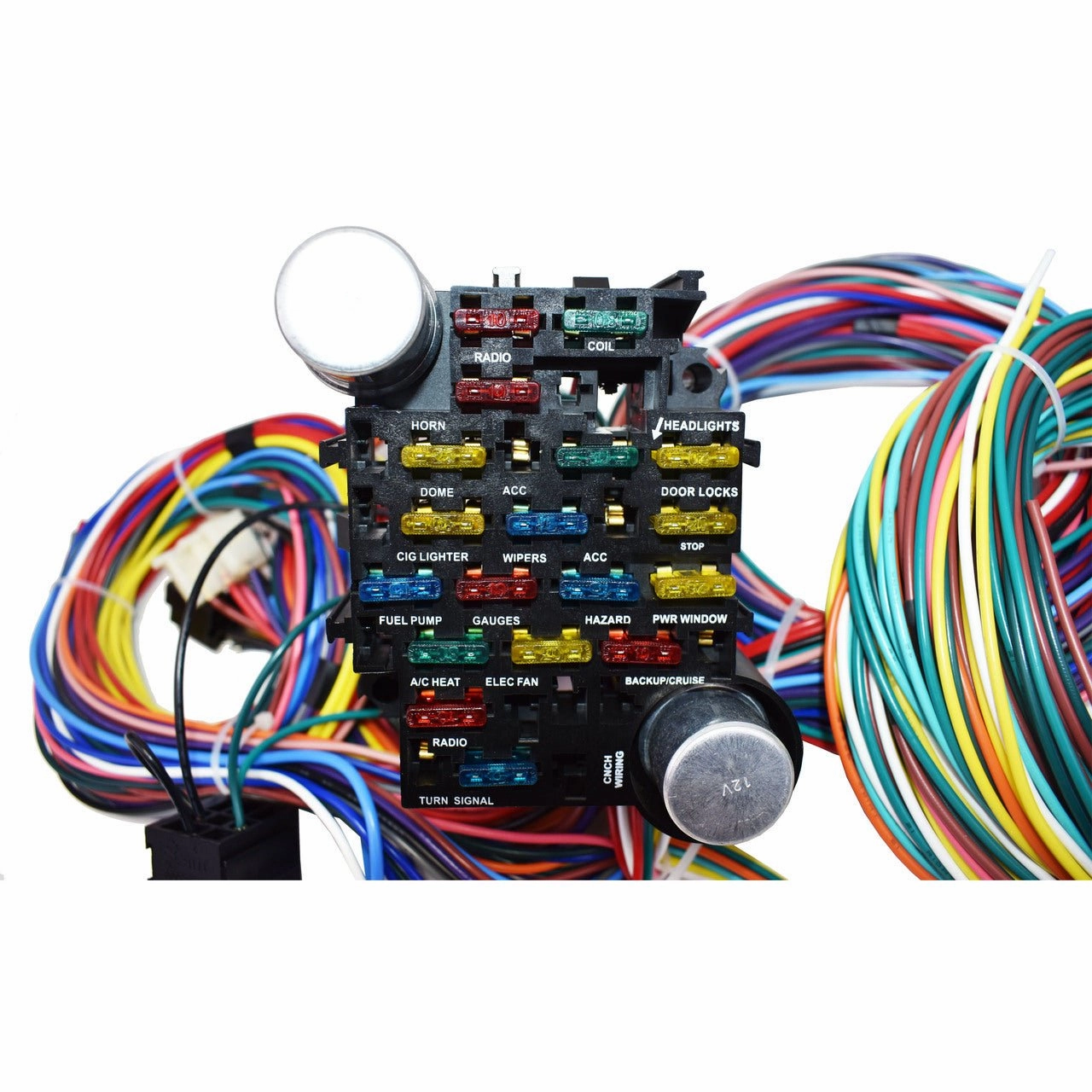 21 Circuit Wiring Harness Street Universal Wire Door Locks Radio Power Windows