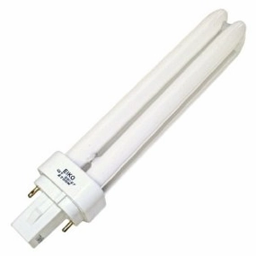 26W Quad-Tube 4100K G24D3 Base Fluorescent (10 pack)