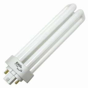 42W Triple-Tube 6500K GX24q-4 Base Fluorescent (10 Pack)