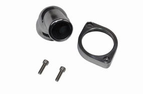 45¬∞ Swivel Water Neck Thermostat Housing Chrome Aluminum Chevrolet GM Pontiac LS LSX LS1 LS2 LS3 LS6 LS7