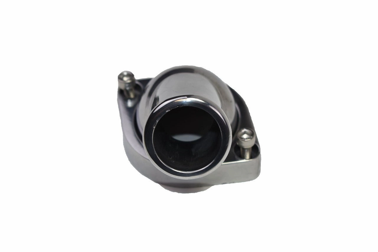 45¬∞ Swivel Water Neck Thermostat Housing Chrome Aluminum Chevrolet GM Pontiac LS LSX LS1 LS2 LS3 LS6 LS7