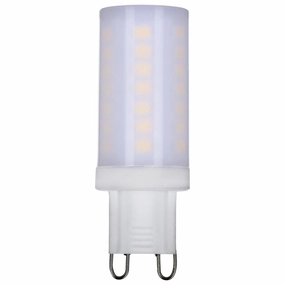 5 Watt; JCD LED; Frost; 3000K; G9 Base; 120 Volt