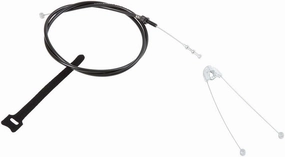 Adjustable Linear Quik-Slic Kable Brake Cable - 1.5mm Black
