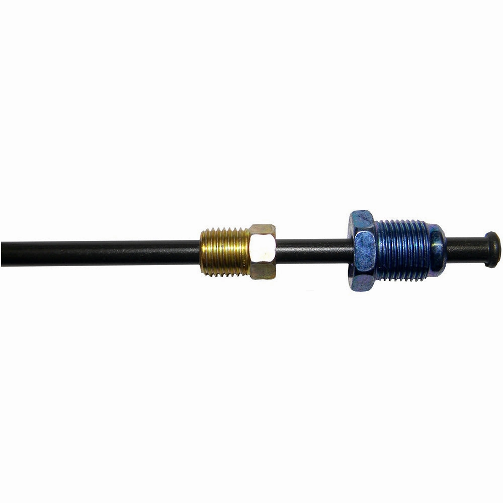 AGS PAA-B 312 PVF Steel Brake Line Adapter, 3/16 x 8 (3/8-24 Inverted)(M12x1.0 Bubble)