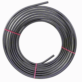 AGS PAC-625 Poly-Armour PVF Steel Brake/Fuel/Transmission Line Tubing Coil, 3/8 X 25 Ft