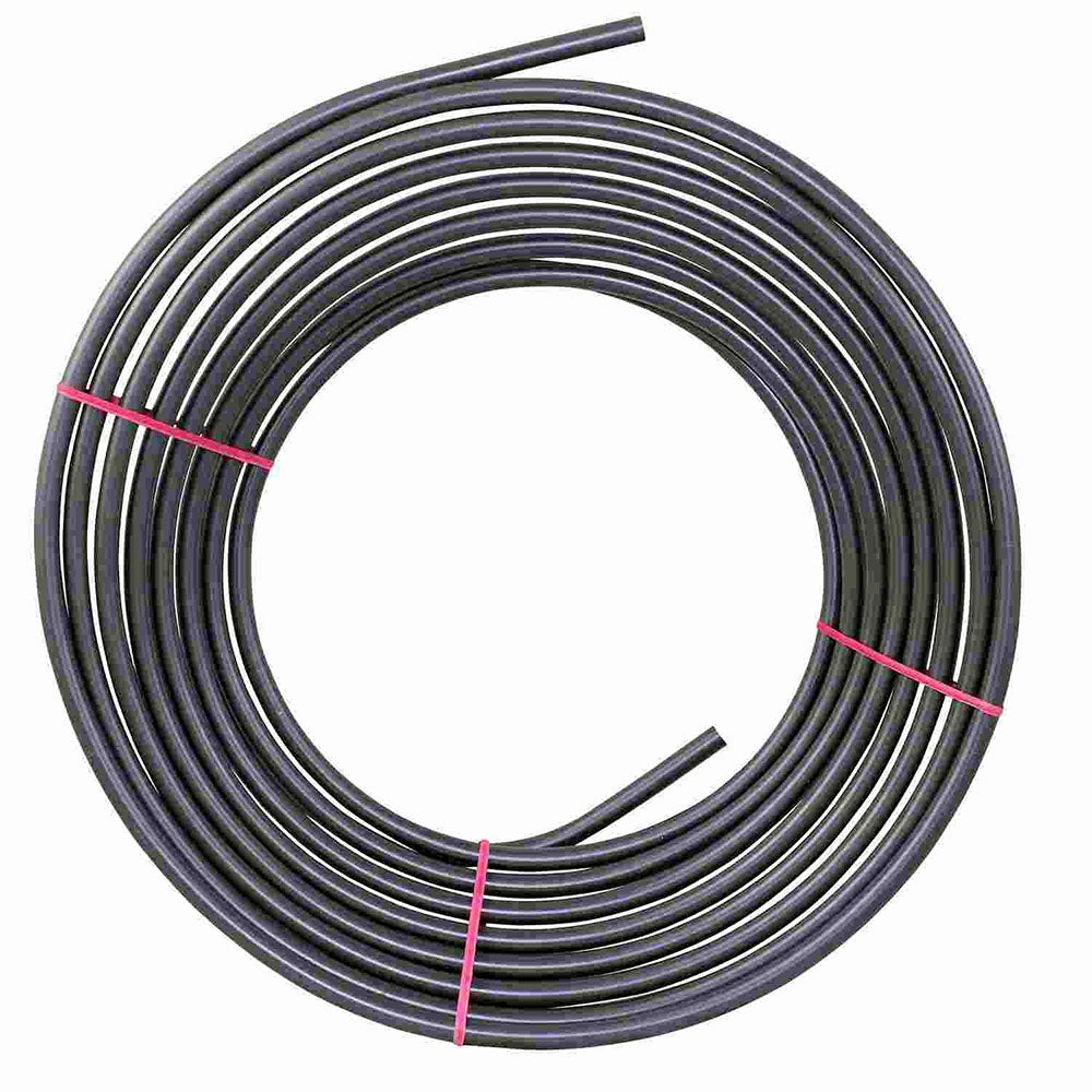 AGS PAC-625 Poly-Armour PVF Steel Brake/Fuel/Transmission Line Tubing Coil, 3/8 X 25 Ft