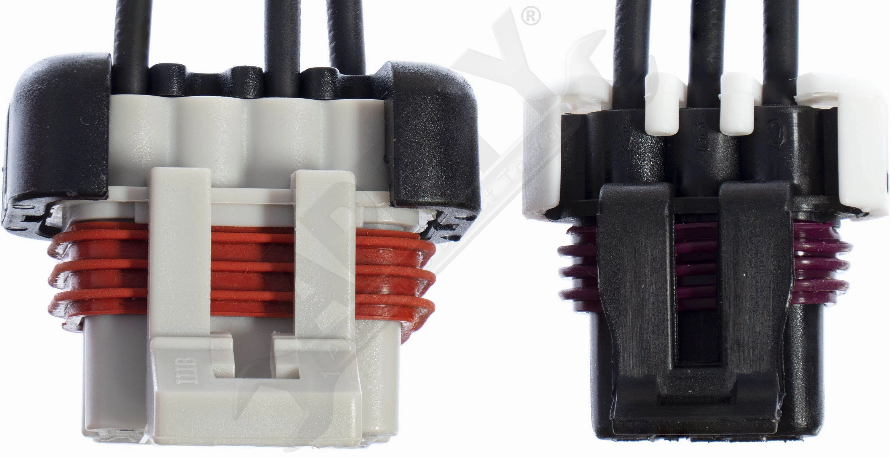APDTY 133922x2 Headlight & Turn Signal Wiring Harness Pigtail Connector (2-Pack)