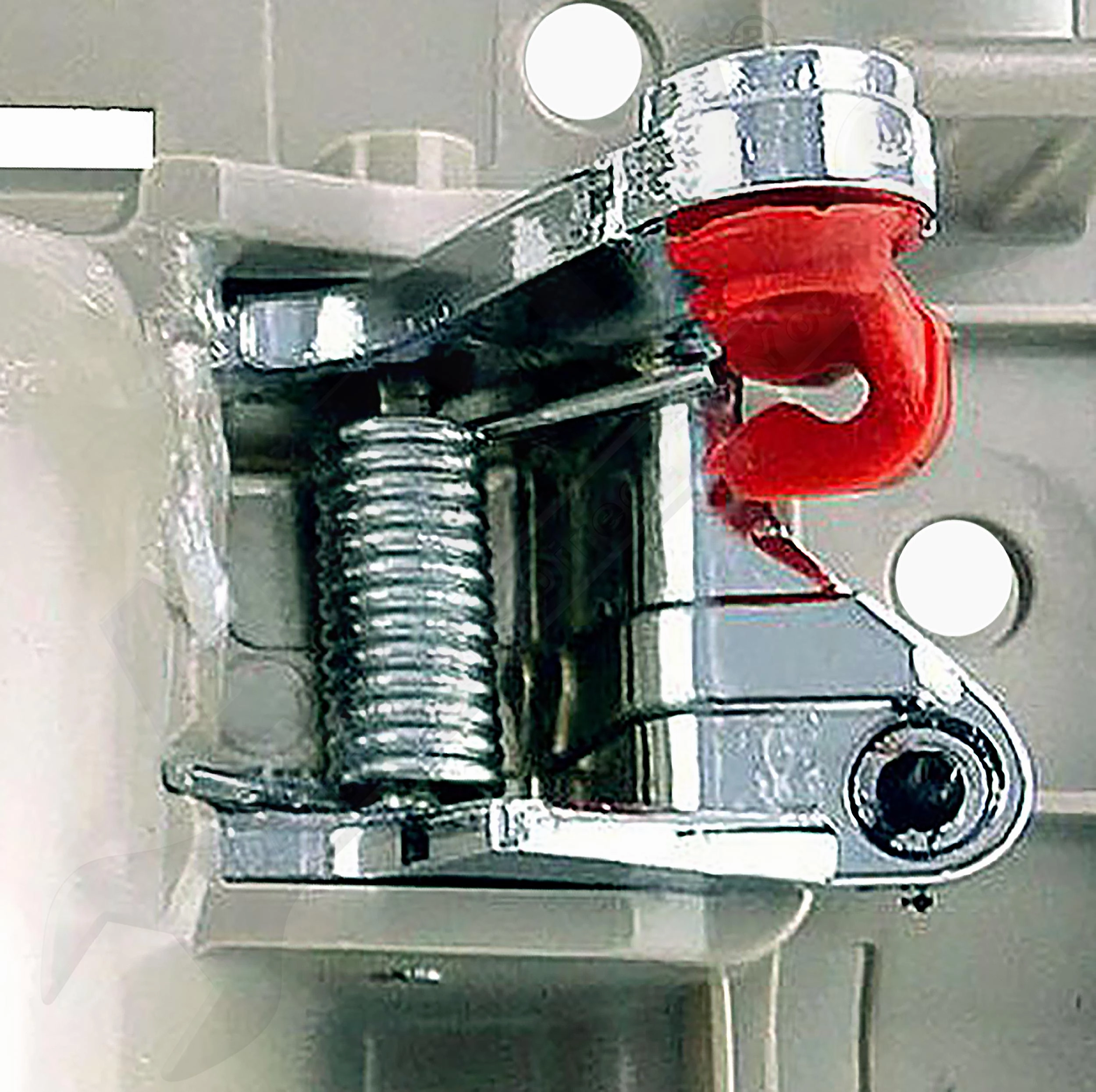 APDTY 153652 Interior Door Handle Kit; Chrome Lever Beige Housing; Front Right