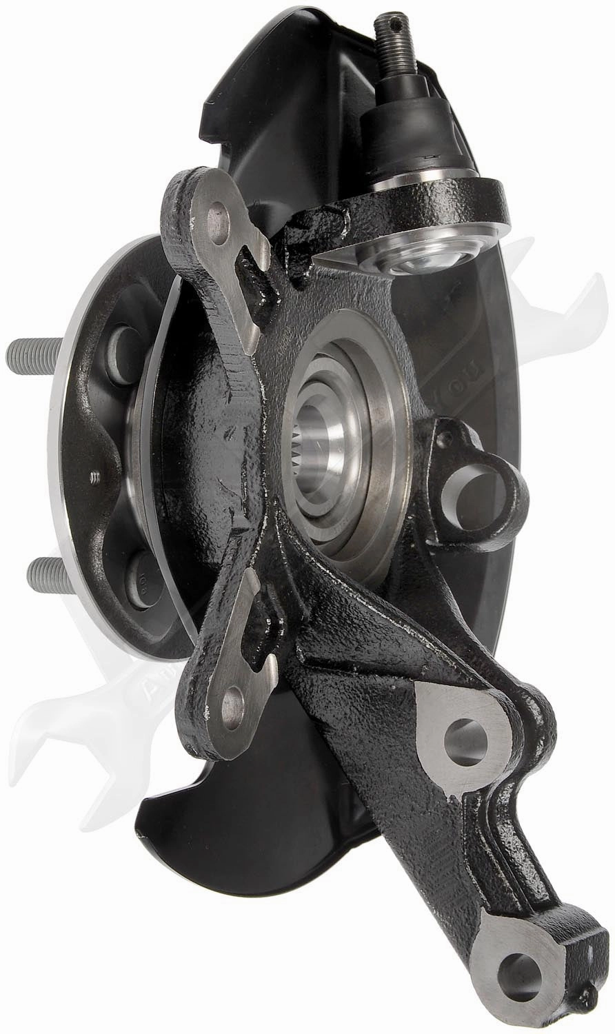 APDTY 156560 Front Right Loaded Knuckle Wheel Bearing and Hub Assembly