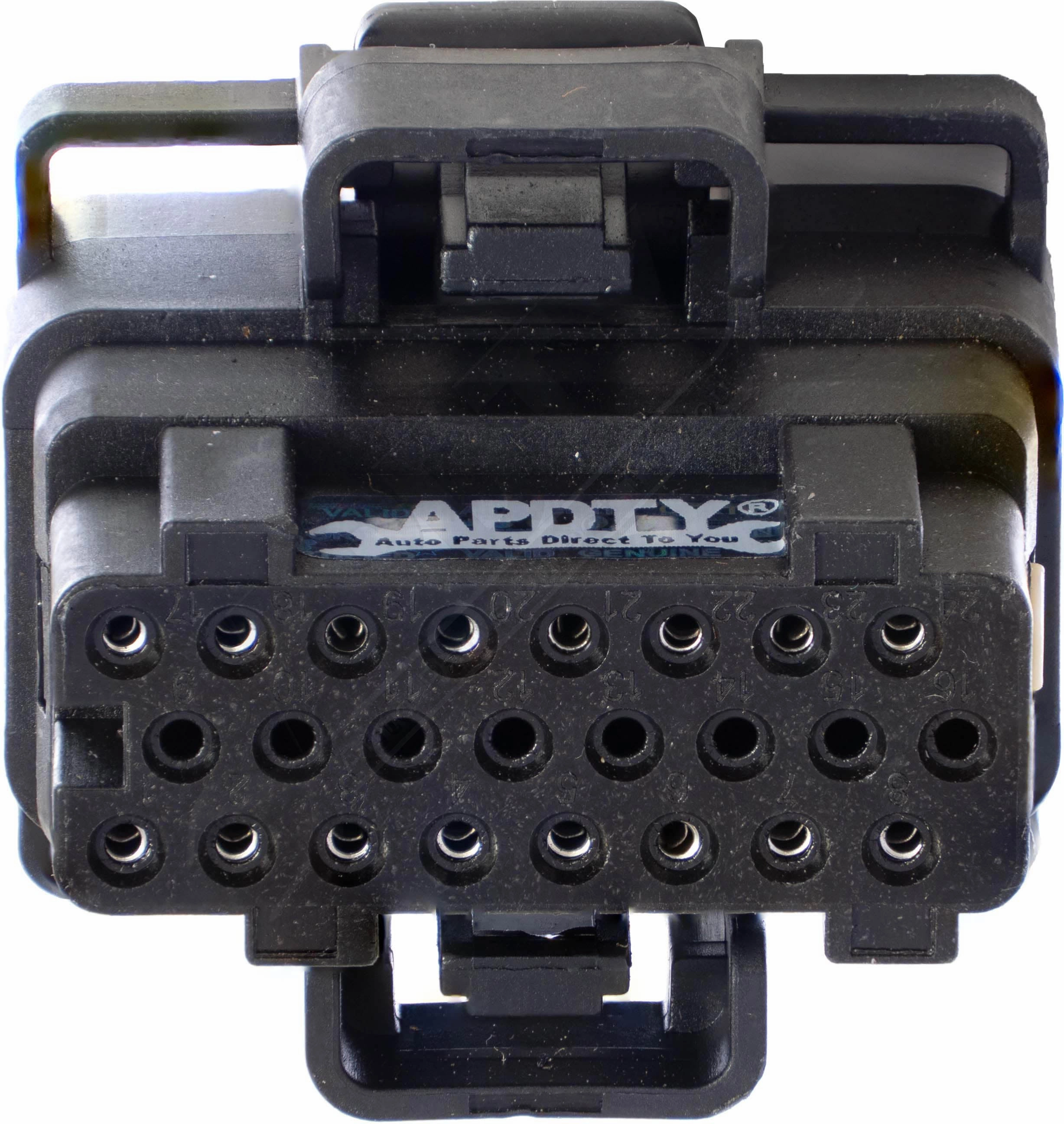 APDTY 157458 FICM Fuel Injector Control Module Wiring Harness Pigtail Connector