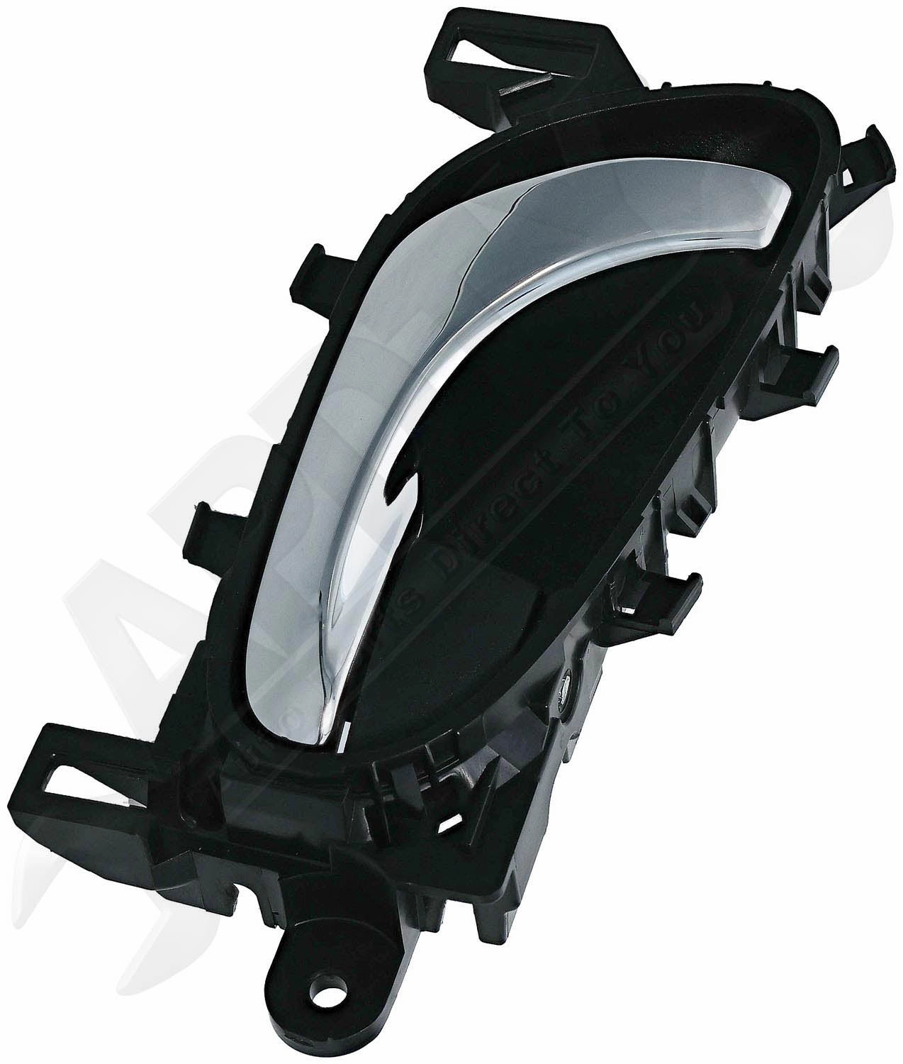 APDTY 157678 Interior Door Handle Housing and Chrome Lever Right Side