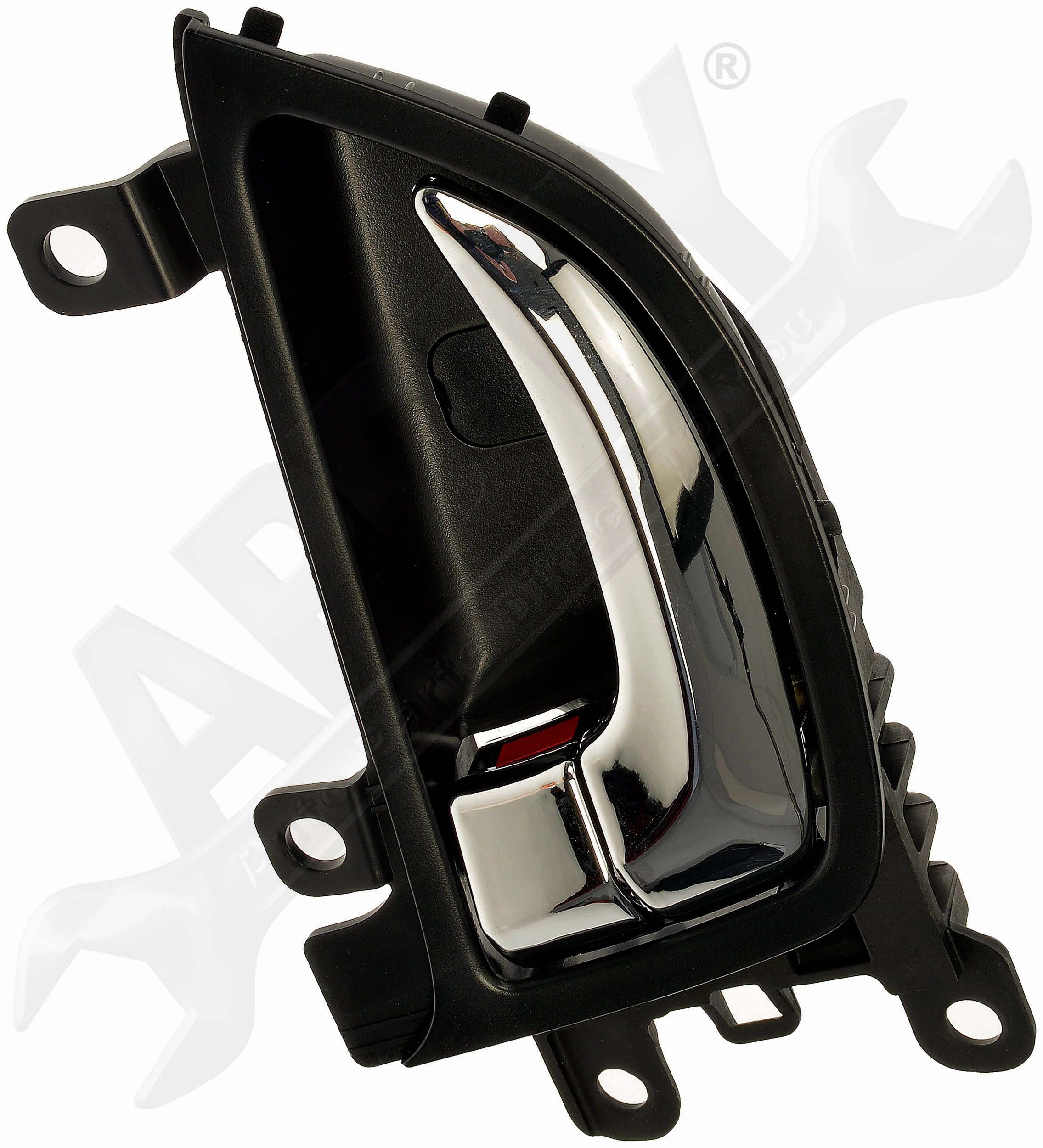 APDTY 159066 Front Left Interior Door Handle with Chrome Lever