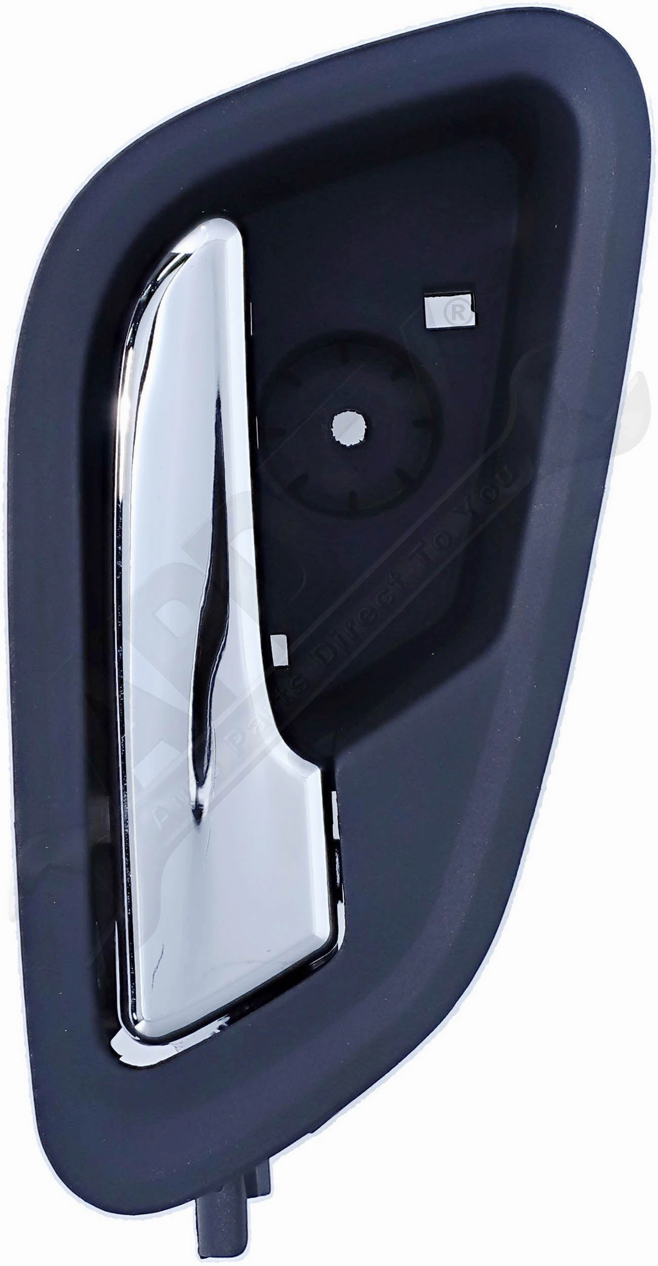APDTY 159249 Rear Right Interior Door Handle with Chrome Lever